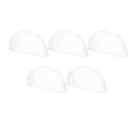 GALPADA 5pcs Wardrobe Garment Bag Peva Protective Cover White Elegant Clothes Dustproof Covers Keeps Garments Dry and Protected for Travel and Storing at Home