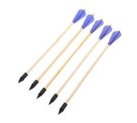 GALPADA 5pcs Wooden Toss Arrows Kit for Pitch Pot Games Durable Portable Arrow for Adults for Team Building Outdoor Fun Traditional Tossing Activities