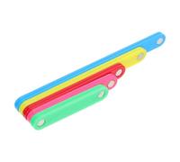 GALPADA 5Sets Flexible Geometric Strips for Easy Angle Comparison Interactive Learning Tool for Classroom Fun Geometry Teaching