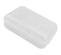 GALPADA 6-grid Egg Container Egg Tray Reusable Plastic White Easy to Clean Protects from Bumping Portable Storage for Picnic Camping