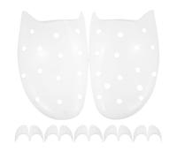 GALPADA 6 Pairs Plastic Shoe Tree Unisex Shoe Shaper for Flats and Synthetic Materials with Hard Structure and Smooth Burrfree Finish, Gentle Protection for Business Use and Storage, Size