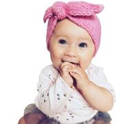 GALPADA 6 Pcs Crochet Turban Headbands for Bowknot Warm Chunky Cable Knit Wool Hair Bands in Turban Style, Cozy and Bulky Hair Accessories for Winter