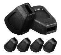 GALPADA 6 Pcs Drum Rubber Feet Replacement Non Slip Thick Percussion Stand Protectors for Drum Throne Legs Wear Resistant Floor Protecting Pads Stable and Vibration Absorbing Accessories