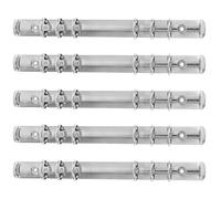 GALPADA 6-Ring Binder Mechanisms for A5 Loose Leaf Notebook Lightweight Metal DIY Binding Kit Suitable for Home and Office Organization