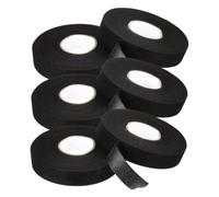 GALPADA 6 Rolls High Temp Automotive Harness Tape of Self Adhesive Tape for Electrical Wiring Insulation Protection Secure Fastening