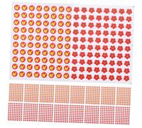 GALPADA 60 Sheets Reward Stickers Flower Pattern Self Adhesive Thumb and Flower Decals for Classroom Party Craft Decoration Safe Non Toxic Reward Stickers for Teachers and Parents