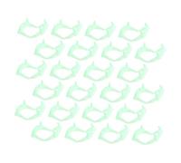GALPADA 60pcs Glow Dark Vampire Teeth Fangs for Halloween Party Decorations Lightweight Fake Tooth Cosplay Accessory Comfortable Wear for Adults for Spooky Costume Events