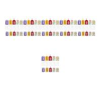 GALPADA 60pcs Japanese Amulet Omamori Charm Hanging Bag for Luck and Health Mixed Styles of and Blessing Charms for Special Occasions
