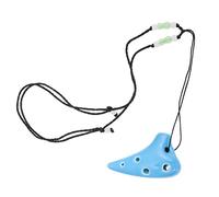 GALPADA 6Hole Portable Ocarina Mini Music Instrument for Beginners Dolomite Material Lightweight Design for Music Lovers Smooth Surface for Comfortable Playing