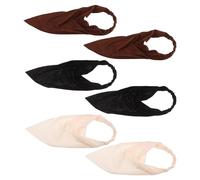 GALPADA 6pcs Bohemian Head Scarf Elastic Cotton Scarf Plain Bandana Headbands for Women for Securing Headscarves during Outdoor Activities