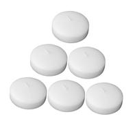 GALPADA 6Pcs Compact Small Floating Candles Unscented Pool Tealight for Wedding Party Romantic Dinner Decoration