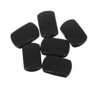 GALPADA 6Pcs Ebony Guitar Tuning Peg Buttons Classical Acoustic Guitar Replacement Parts Reinforced Grip Square Handle for Enhanced Sound Clarity and Performance