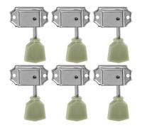 GALPADA 6Pcs Electric Guitar Tuning Pegs Metal Guitar for Acoustic Electric Guitars Durable Guitar Accessories for Stable Tuning Enhanced Performance