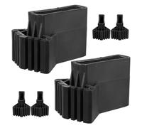 GALPADA 6pcs Ladder Feet Covers Rubber Non-Slip Design for Enhanced Safety and Sturdy Protection Anti-Skid Ladder Foot Mats Suitable