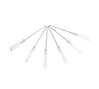 GALPADA 6pcs Metal Repair Screwdriver with Cross Head Transparent Crystal Handle Steel Construction for Home and Workshop Maintenance Tasks