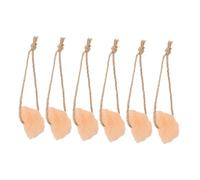 GALPADA 6pcs Pink Salt Lick Block for Cattle Deer Organic Mineral Salt Blocks Rope for Livestock