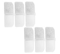 GALPADA 6pcs Replaceable Pet Water Fountain Filters Activated Carbon Filters for Dog and Cat Water Dispensers Removes Hair Dust and Impurities