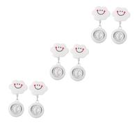 GALPADA 6pcs Retractable Pocket Watch Hanging for Nurses Student Nurse Fob Watch Paramedic Retractable Hanger