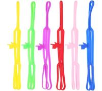 GALPADA 6pcs Silicone Book Mark Cartoon Finger Bookmarks Adorable Creative Lightweight Easy to Store Decorative Reading Accessory for Day Planners and Travelers