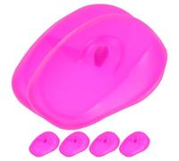 GALPADA 6Pcs Silicone Hair Coloring Ear Covers Hair Dyeing Earmuffs Hairdressing Ear Protectors for Salon Use and Dye Application