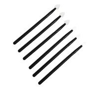GALPADA 6pcs Silicone Lip Mask Applicator and Eyeshadow Brush Kit Portable Cosmetic Makeup Tools for Women and Precise Application Easy to Carry