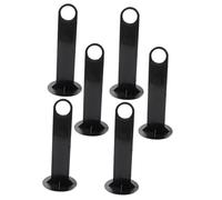 GALPADA 6Pcs Soccer Disc Cone Holders with Long Handle Lightweight PP Material Football Training Equipment Markers Stand for Agility and Speed Drills