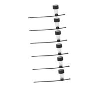 GALPADA 6pcs Solar Powered Pool Lights Bright LED Waterproof Design Adjustable Straps Above Ground Pools Outdoor Fencing Garden Decoration