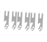 GALPADA 6pcs Stainless Steel Money Clips for Men Waist Clip Keychain with Bottle Opener Sleek Design Banknote Holder Finish for Front Pocket Use