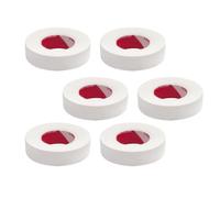 GALPADA 6rolls Rolls Adhesive Eyelash Tape for Eyelash Extension Breathable White Polyolefin Film Easy Tearing and Custom Cut at Home Use