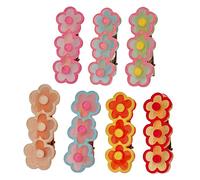 GALPADA 7pcs Flower Acrylic Hair Clips Durable Alligator Hair Barrettes for Long for Parties Weddings Daily Wear Charming Accessories Colors