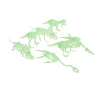 GALPADA 7Pcs Luminous Dinosaur Skeleton Model for Realistic Fossil Figures for Creative Play Safe Material Great for and Home Decoration for Dinosaur Lovers