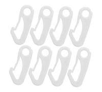 GALPADA 8pcs Heavy Duty Nylon Flagpole Snap Hooks Clips for Securing Flags Outdoor Sports Field Poles Simple Installation Accessories for Stadiums and Open Squares