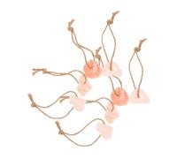 GALPADA 8pcs Natural Mineral Salt Blocks Hanging Rope Livestock Salt Lick Chew Snacks for Horse Cattle Sheep Goat Deer about