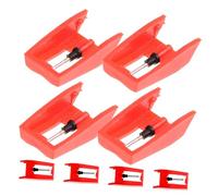 GALPADA 8pcs Nonmoving Magnet Stylus Replacement Needles for Record Players Turntable Phonograph Cartridge Vinyl Compatible with Retro Vibe Noise Cancelling Design