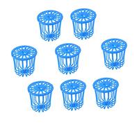 GALPADA 8pcs Parrot Food Feeding Basket Easy Install Vegetable Fruit Holder for Birds Prevents Mess and Keeps Food Fresh for Parrots and Cockatiels