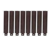 GALPADA 8pcs Plastic Planter Box Corner Posts for Vegetable Beds and Raised Garden Beds with Stable Support Structure and Modular Assembly, for Patios and DIY Gardening