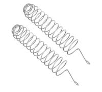 GALPADA 8pcs Stainless Steel Bird Holder Parrot Hanging Vegetable Fruit Feeder for Outdoor Backyard Use for Corn Cob and Peanut Feeding