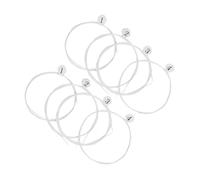 GALPADA 8pcs Transparent Nylon Ukulele Strings Pack Clear Bright Sound Replacement Strings for All Ukulele Models Suitable for Beginners and Experienced Players