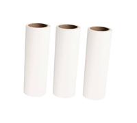 GALPADA 90 Sheets Removable Sticky Roller Paper for Hair and Pet Hair Removal Adhesive Lint Roller Refills for Clothes Furniture and Bedding Convenient Travel Accessory