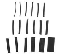 GALPADA 900pcs Black Heat Shrink Tubing for Electrical Wire Insulation, Polyolefin Material High Temperature Resistance and Abrasion Protection, Suitable for Industrial and Home Wiring