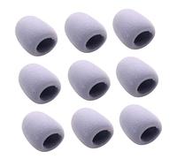 GALPADA 9Pcs Eva Microphone Covers Set Noise Canceling Mic Filter for Enhanced Sound Quality Protects Against Wind and Dust for Singing and Recording