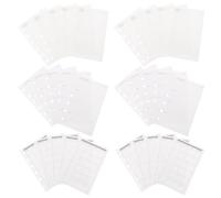 GALPADA A7 Planner Pages Refill Set with 6 Ring Punch, Portable Journal Refills in White Paper for Weekly and Monthly Personal Planner, Compact and Versatile Planning Options for Daily