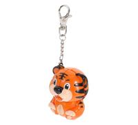 GALPADA Abs Tiger Cube Keychain with Lovely Animal Design Bright Color Educational Twisting Block for Creativity and Decoration Portable Pendant