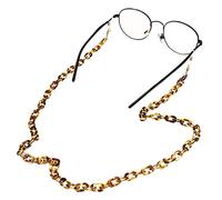 GALPADA Acrylic Tortoise Shell Glasses Chain Anti-Lost Neck Strap for Women Durable Eyewear Anti-Drop Chain Stylish Sunglasses Accessory