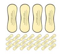 GALPADA Adhesive Protective Stickers Black 50pcs Protective Stickers PVC Warning Labels with Clearly Printed Words, Easy to Use for Swimsuits and Underwear for Shop Owners Selling