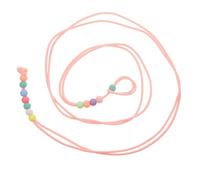 GALPADA Adjustable Harness Rope for Geckos and Reptiles, Training Harness Made of Plastic and Polyester, Suitable for Walking Your Reptile at Night with Pets
