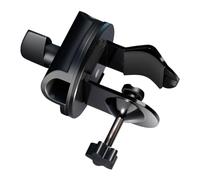 GALPADA Adjustable Microphone Stand Clamp with Rotating Plate Ergonomic Knob for Desk Boom Arm Compatible with Handheld Mics for Recording Studios Live Streaming and Stage Performances
