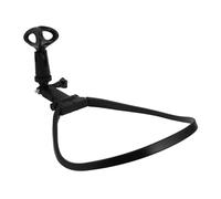 GALPADA Adjustable Neck Microphone Holder for Magicians and Performers Secure Mic Stand for Outdoor Live Streaming Indoor Stage Shows Versatile Neck Hanging Mic Support for Multi-scene Use