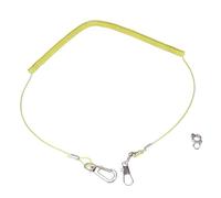 GALPADA Adjustable Parrot Leash Training Rope Plastic Steel Wire Material Random Color 3 Meters with No.7 Claw Ring Easy to Wear Training Harness for Bird Outdoor Activities