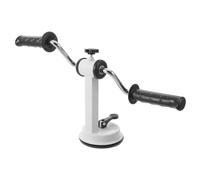GALPADA Adjustable Resistance Arm Exerciser with Suction Cup Base for Shoulder and Wrist Rehabilitation, Spacesaving Arm Bike Rehabilitation Device for Home Therapy and Physical